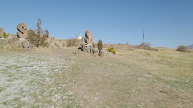 Antik Ermeni Alfabesi Anıtı