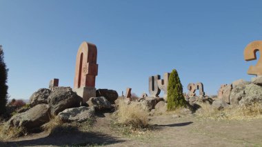 Antik Ermeni Alfabesi Anıtı