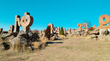 Antik Ermeni Alfabesi Anıtı