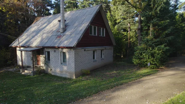 Oud Jager Huis Een Bos — Stockfoto