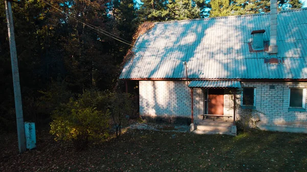 Oud Jager Huis Een Bos — Stockfoto