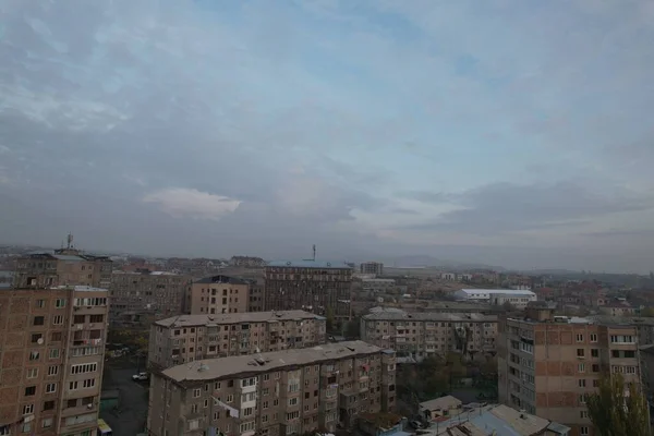 Pequeña Ciudad Europea Armenia Ereván — Foto de Stock