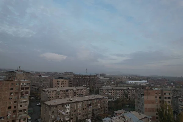 Małe Europejskie Miasto Armenii Erywań — Zdjęcie stockowe