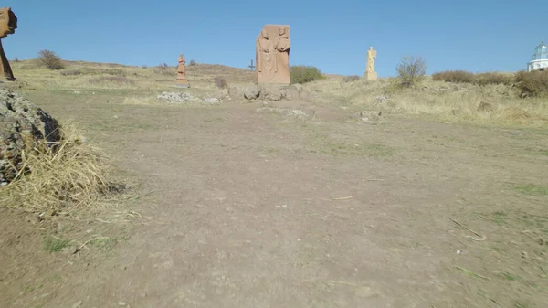 Ancien Monument Chrétien Arménien — Photo