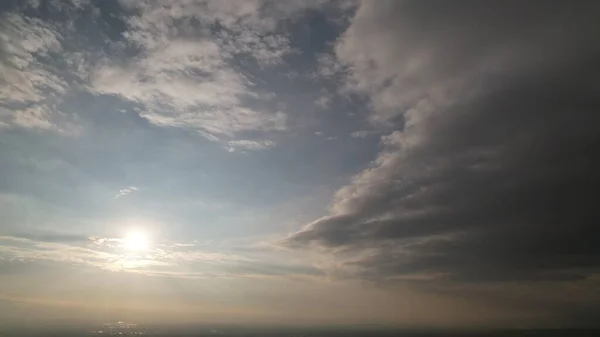 Langit Biru Dan Awan Putih — Stok Foto