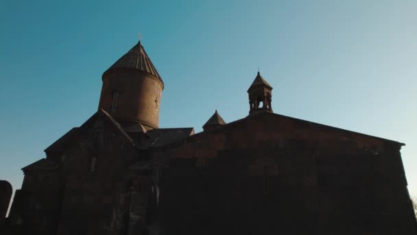 Saghmosavank Antigua Iglesia Cristiana Armenia — Vídeos de Stock