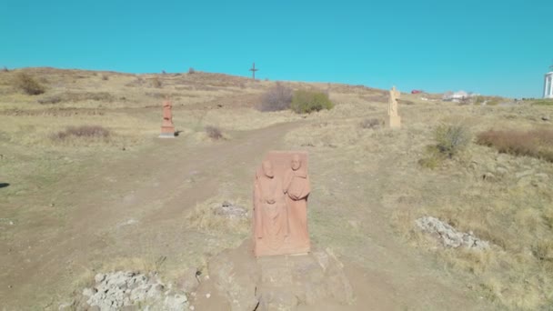 Ormiańskie Zabytki Starożytnych Chrześcijan — Wideo stockowe