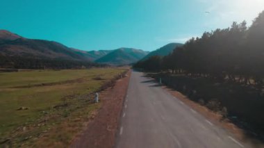 Kırsal alanlarda uzun otoyol