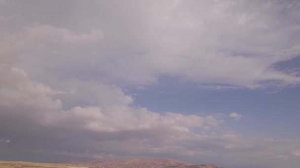 Блакитне Небо Білі Хмари — стокове відео
