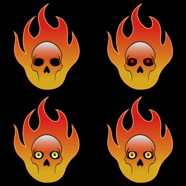 Yangın dört kafatasları