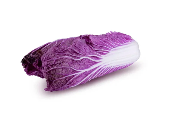 Purple Chinese Cabbage Isolated Alpha Background — Stock Photo, Image
