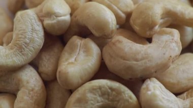 Çiğ organik tohumlar, çiğ kaju fıstığı rotasyonu.