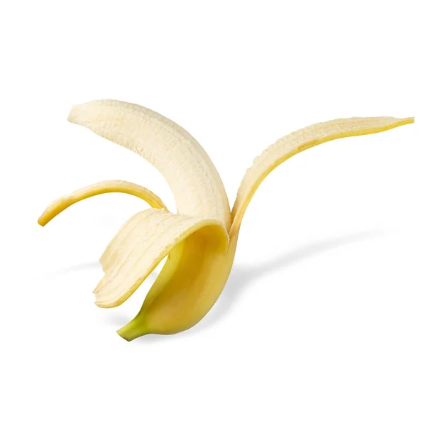 Banane Isoliert Auf Weißem Hintergrund — Stockfoto