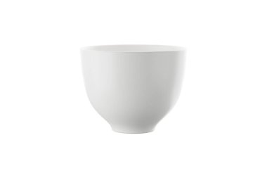 white ceramic cup or mug on white background. 3D rendering