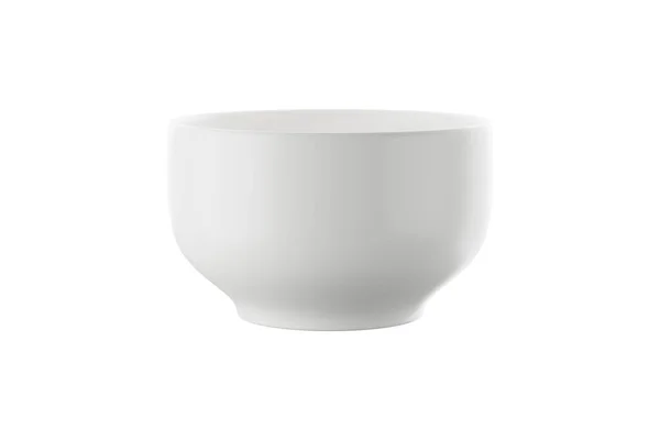 White Ceramic Cup Mug White Background Rendering — Photo