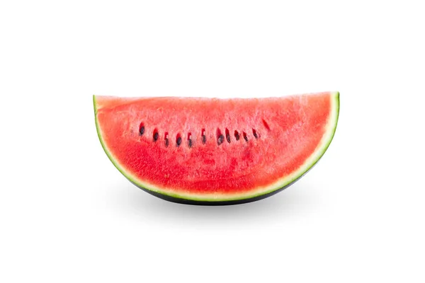 Watermelon Sweet Juicy Isolated White Background — Stockfoto