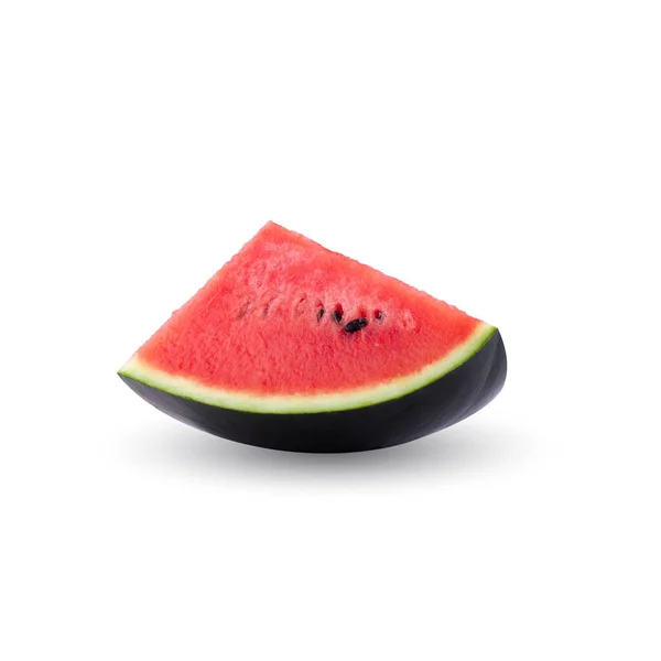 Watermelon Sweet Juicy Isolated White Background — Stockfoto