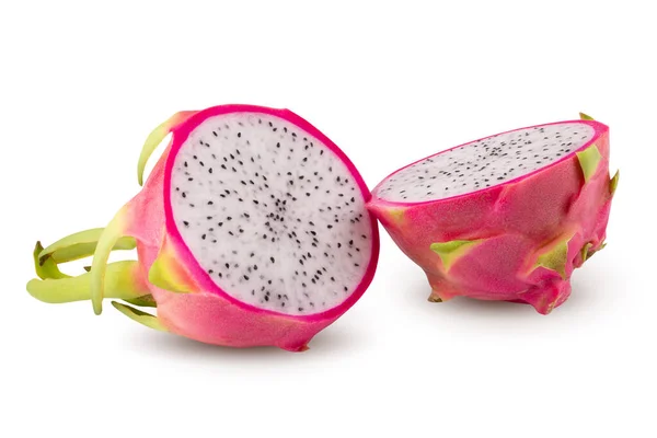 Dragonfruit Pitaya Geïsoleerd Alfa Achtergrond — Stockfoto