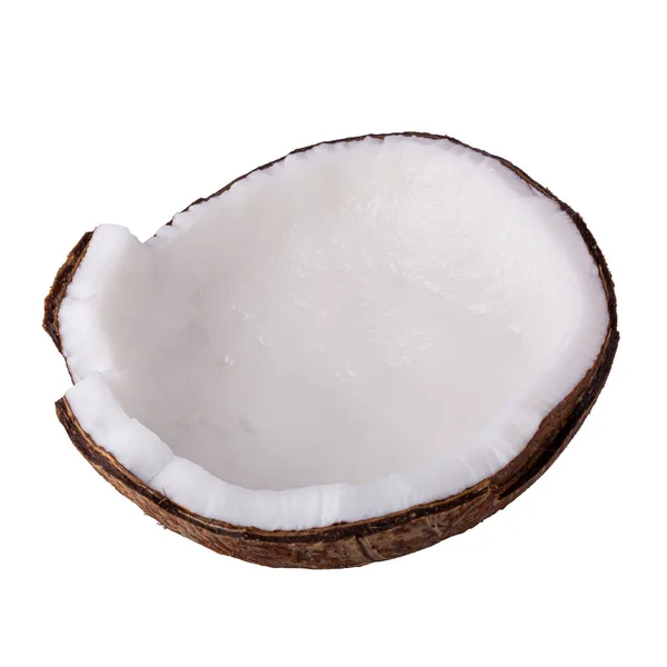 在白色背景上隔离的椰子 — 图库照片
