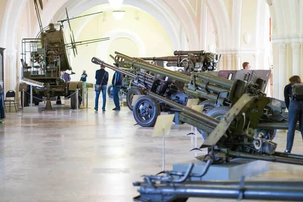 São Petersburgo Rússia Julho 2021 Museu Histórico Militar Artilharia Tropas — Fotografia de Stock