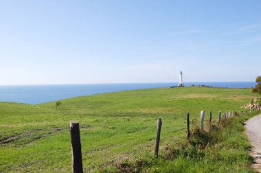 Beyaz feneri Asturias, İspanya