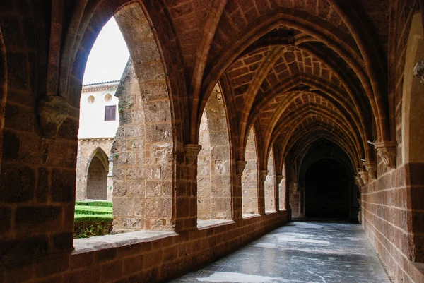 Cistercian cloister — Stock Photo, Image