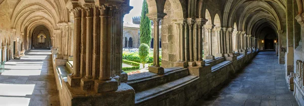 Gothic cloister — Stock Photo, Image