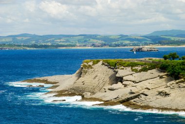 Santander cliffs clipart
