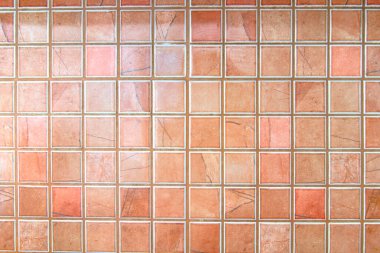 Işık ve desenli kırmızı tuğla duvar arkaplanı