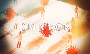 Afrika 'dan yeni Omicron Virüsü konsepti
