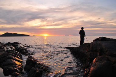 balıkçı ve sunset beach