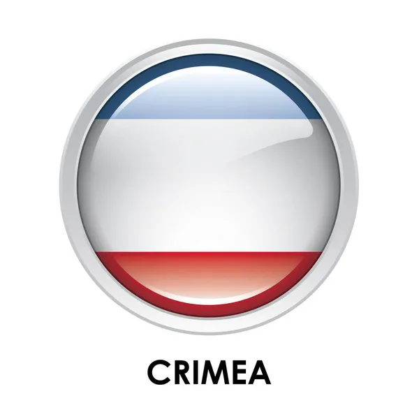 Bandera Redonda Crimea — Foto de Stock