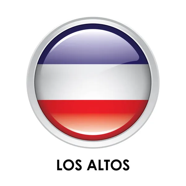 Los Altos Yuvarlak Bayrağı — Stok fotoğraf