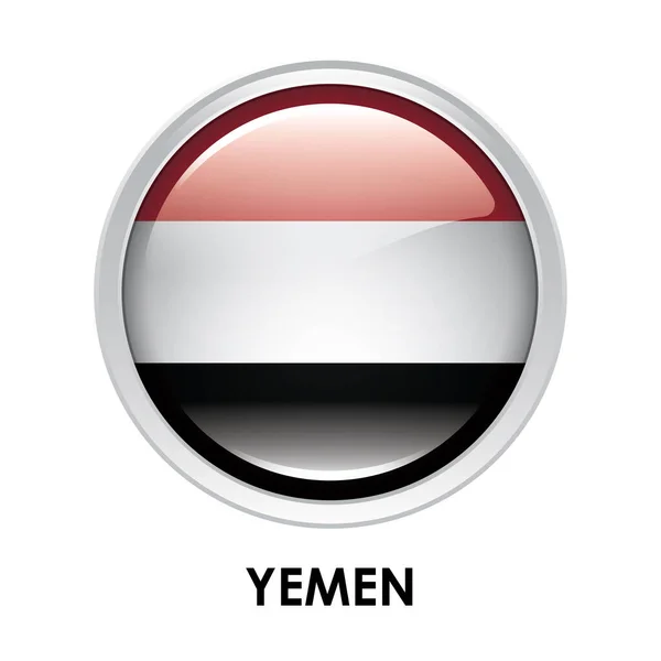 Jemens Runda Flagga — Stockfoto