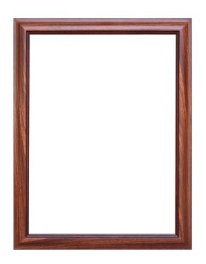 Resimler ve Fotoğraflar, beyaz zemin üzerine izole için dikdörtgen çerçeve
