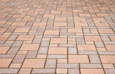 kaldırım döşeme, kiremit, çimento tuğla döşeme arka plan parke desenli
