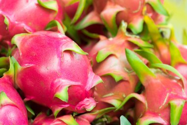 Dragon meyve pazarında