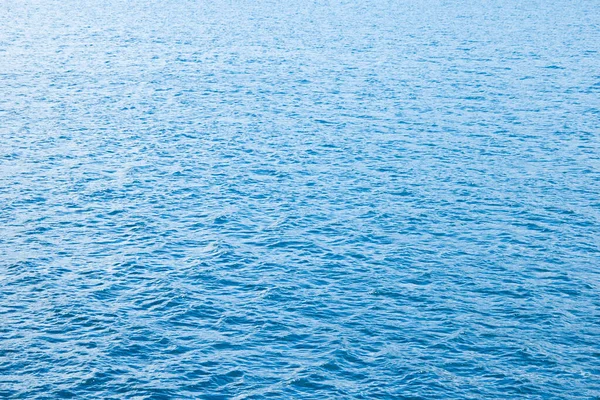 Superfície Azul Mar Com Ondas — Fotografia de Stock
