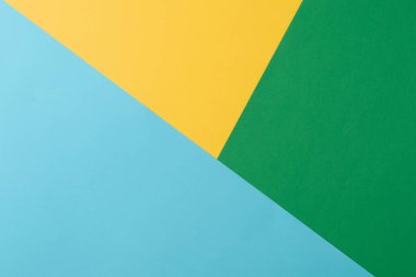 Üç renkli arka plan. Kopyalama alanı için arkaplan.