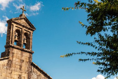 Santiago de Compostela 'daki kilise, Galiçya, İspanya. St. James hac rotası.