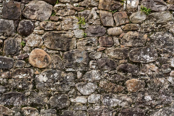 Close up view of an old stone wall. — Stock Photo, Image