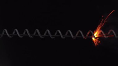 Yanan Fünye, Patlayan Kordon, Kıvılcım