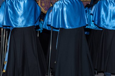 8 Nisan 2022, Cangas, İspanya kutsal haftası.