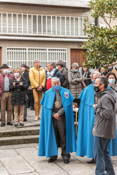 8 апреля 2022 года, канга, испанский крестный ход священная неделя — стоковое фото