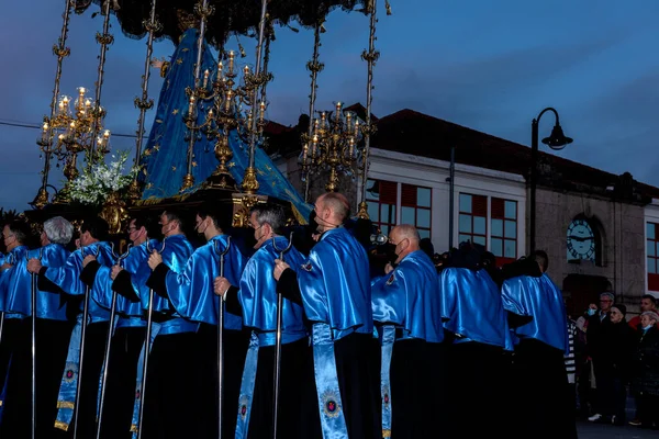 8 апреля 2022 года, канга, испанский крестный ход священная неделя — стоковое фото
