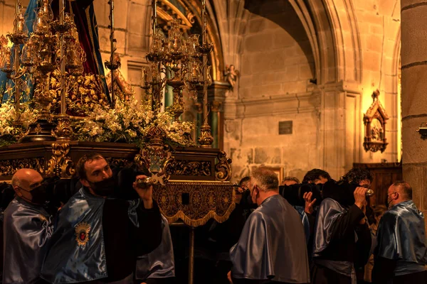 8 Nisan 2022, Cangas, İspanya kutsal haftası.