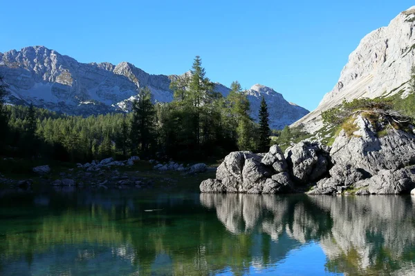 Triglav Lake Triglav National Park Slovenia — Stock Photo, Image