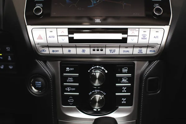 Manual Air Conditioning Controls Car — Stock Photo, Image