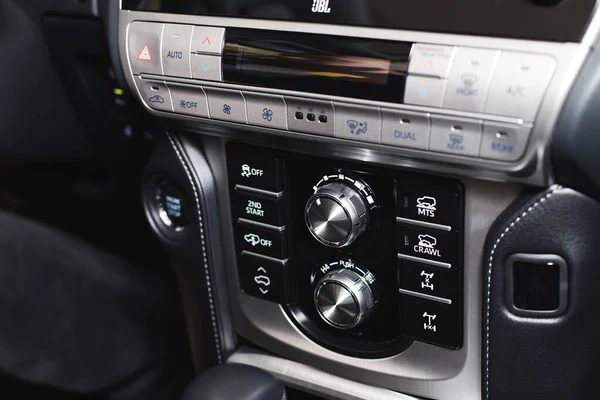 Car Dashboard Modern Car Close — Stock Photo, Image