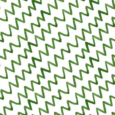 Suluboya zigzag kusursuz desen. Soyut zigzag desenli arkaplan. Sonsuz illüstrasyon.